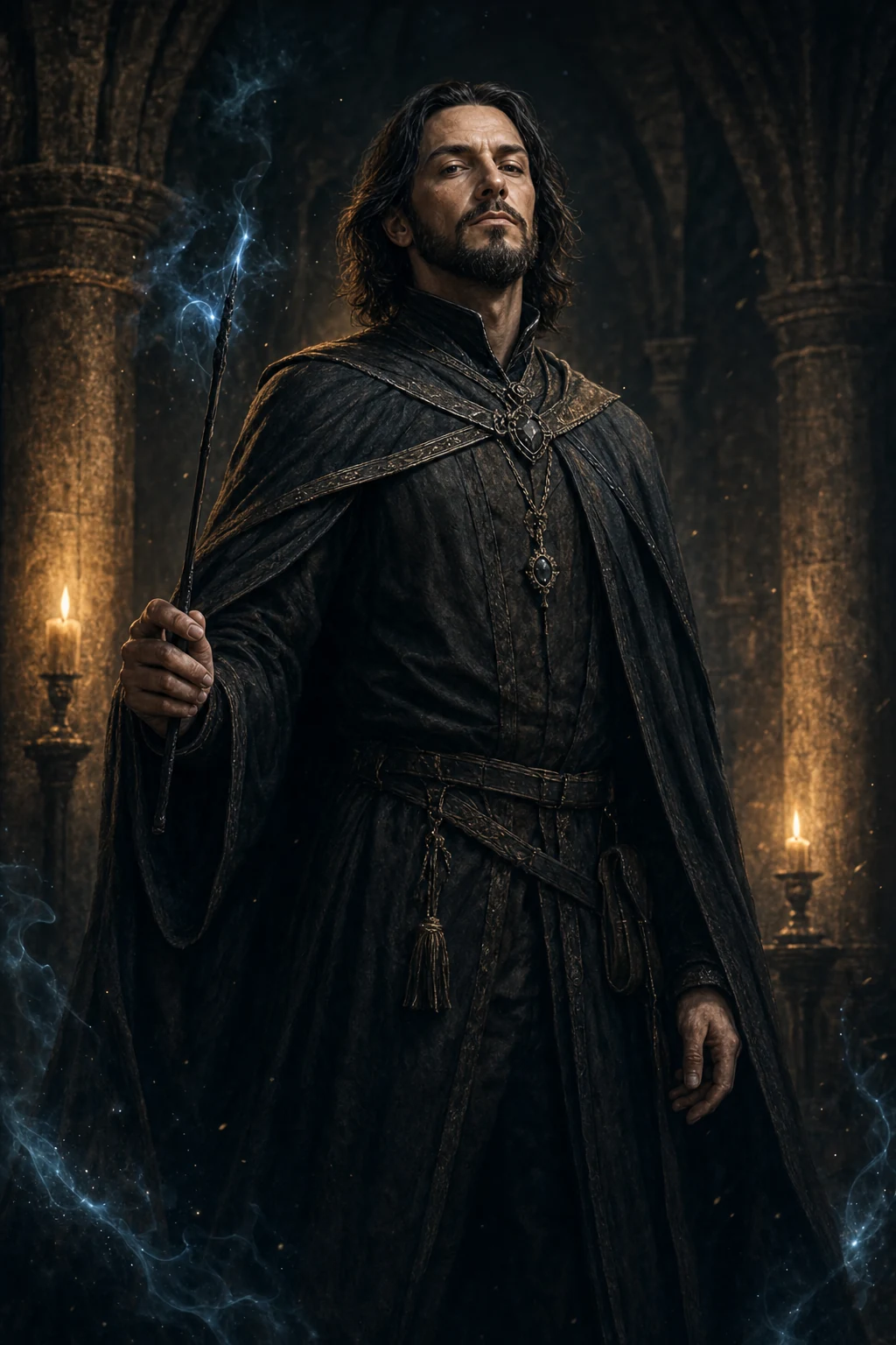 KI-generierte Fan-Illustration von Antioch Peverell.